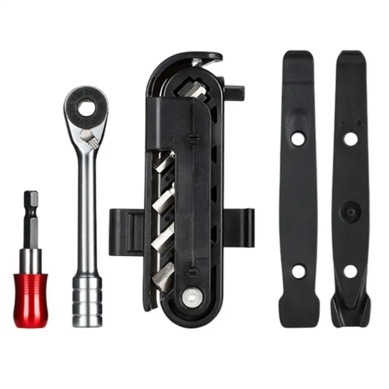 Cycle Repair Tools Multifunctional Bicycle Portable Aluminum Alloy Ratchet Wrench Bike Accessories Wear-Resistant Cycle Tools