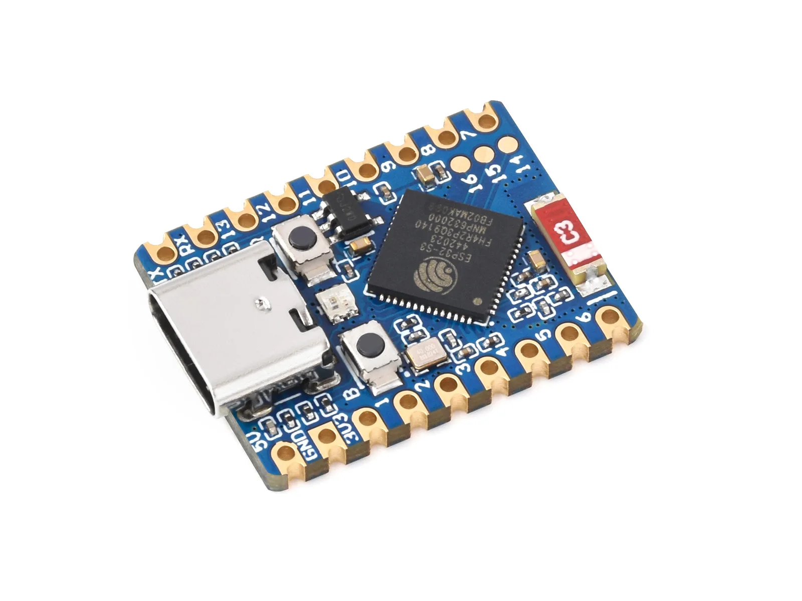 Waveshare ESP32-S3 ESP32 S3 Mini-ontwikkeling, 240 MHz loopfrequentie, ondersteuning voor microcontroller C/C++, MicroPython