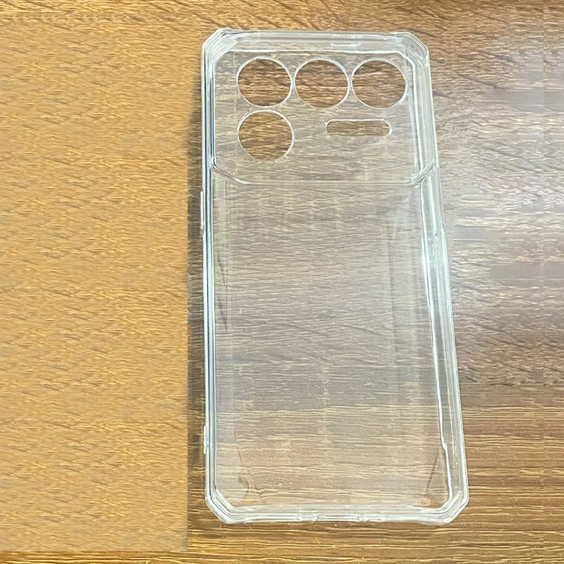 Soft TPU Phone Case for IIIF150 Raptor 5G Cases Silicone Back Cover for IIIF150Raptor Black Transparent Soft Shell