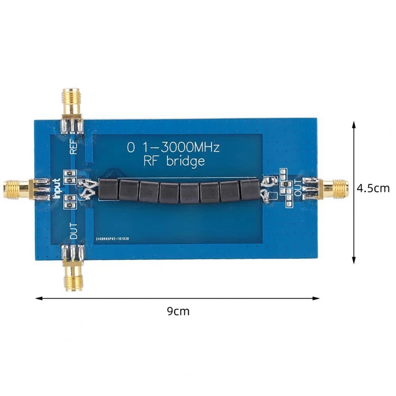 Ponte a onde stazionarie Ponte di riflessione SWR ad alte prestazioni Facile da usare Ponte di riflessione RF SWR da 0,1-3000 Mhz per fabbrica