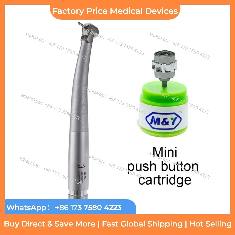 2026 Kids Small Mini Head Ceramic Ball Bearing Children High Speed Handpiece Single Water Spray Dentists fastshipping