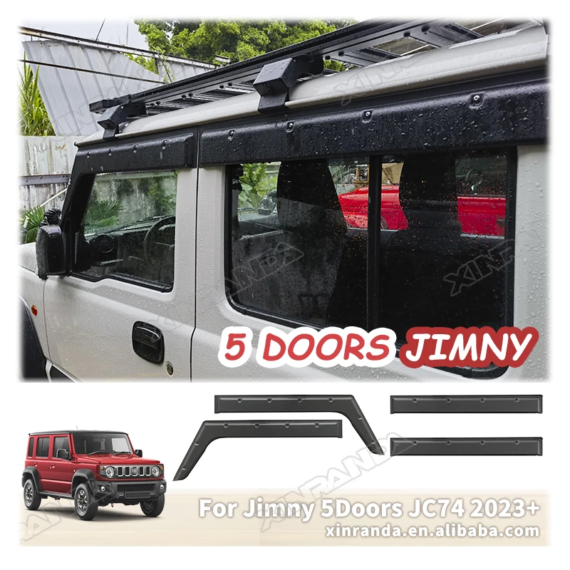 

Jimny JC74 Accessory Window Visor Weathershields Rain Visor For Suzuki Jimny JC74 5 Ddoors 4-Door Other Exterior Accessories