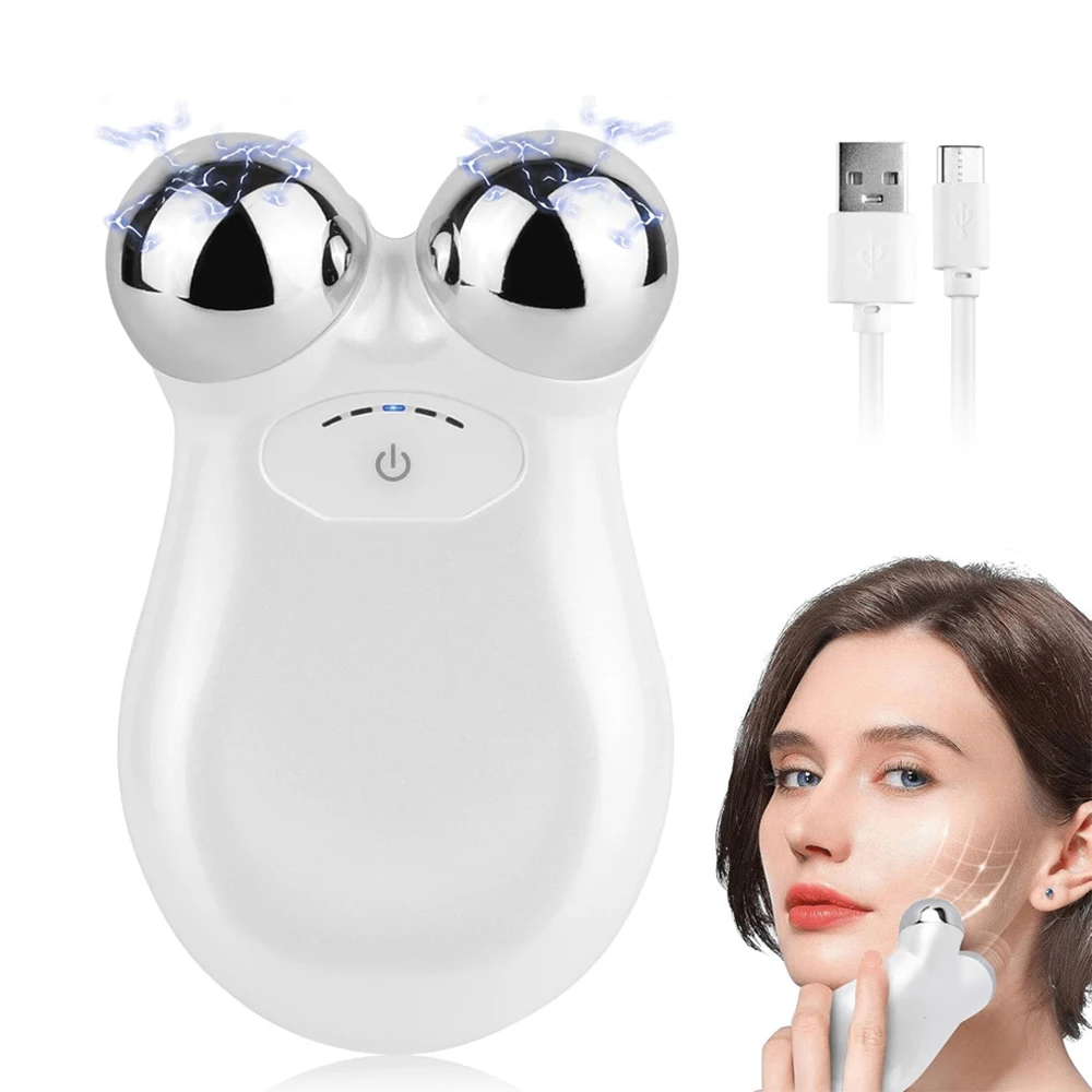 EMS Microcorrente Viso Massaggiatore Lifting Della Pelle Rassodante Doppio Mento Massaggiatore Facciale Dispositivo di Bellezza V-Face Dispositivo di Lifting Del Viso Più Sottile