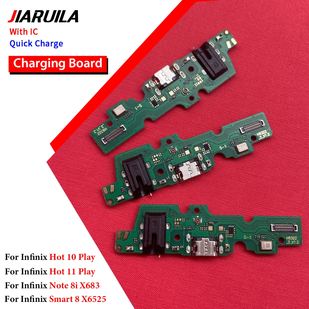 

Для Infinix Hot 9/10/11 Play itel P37 LA7 Note 7 Lite 8i Pop 5 Pro Smart 5 8 USB-разъем для зарядки, разъем для док-станции, гибкий порт