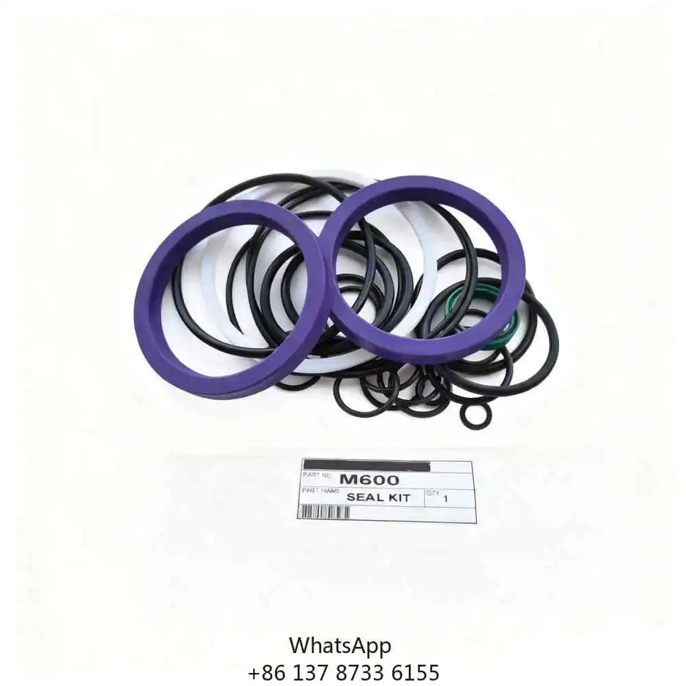 M600 Hydraulic Breaker Seal Kit Excavator Spare Parts U-Cup Oil Seal Hydraulic Hammer Repair Sealing Components