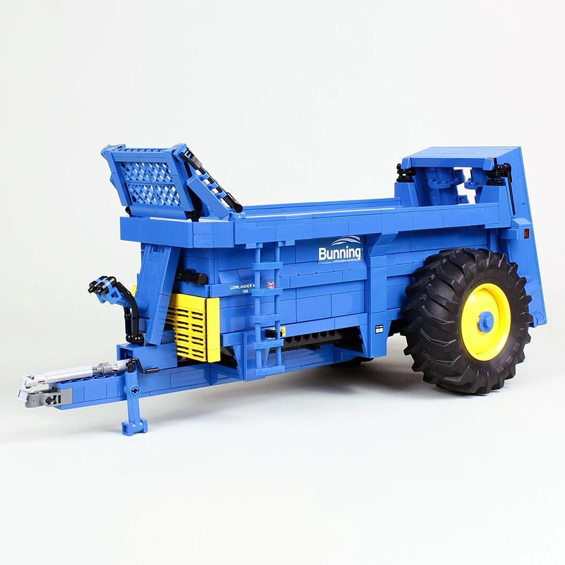 

2025 MOC Bunning Lowlander Tractor Agricultural Vehicle Creative Children's Toy Set Birthday Gift Technology Building Blocks