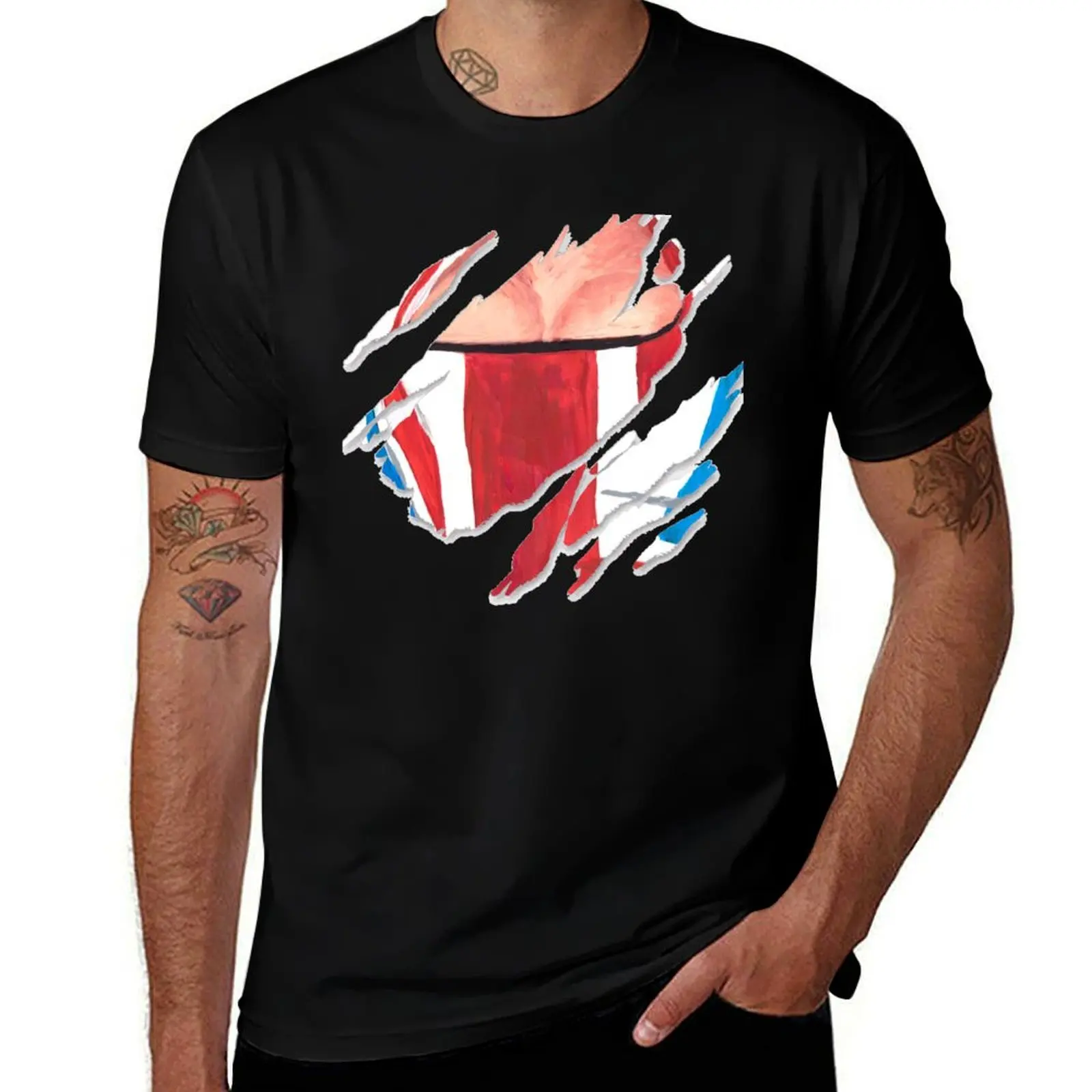 ginger scratch T-Shirt Work Wear Lightweight Tee T-Shirt