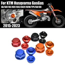 Motorcycle CNC Front Rear Wheel Lock Axle Nut For KTM SX SX-F XC XC-F EXC EXC-F XC-W 125 200 250 300 350 400 450 500 2016-2022