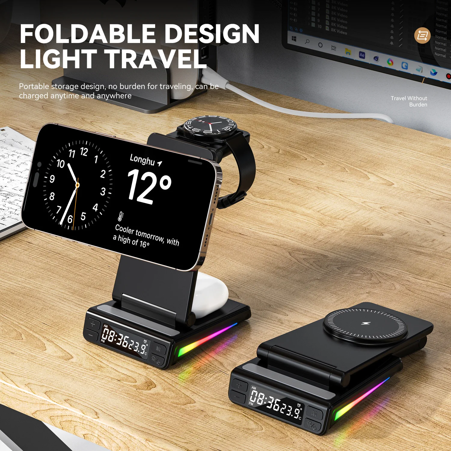 support-de-chargeur-magnetique-sans-fil-5-en-1-pour-telephone-15-14-13-12-pro-max-iwatch-1-8-airpods-macsafe-station-de-charge-rapide
