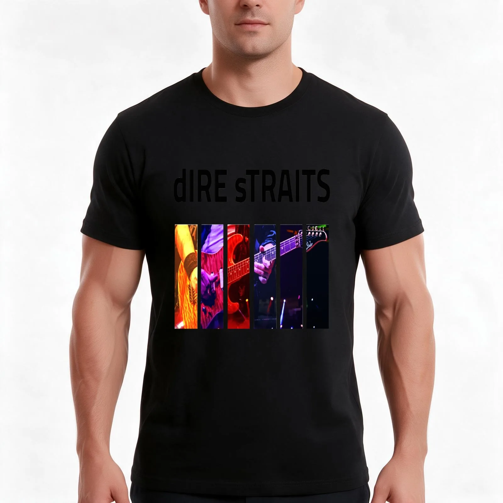 STRIP LIVE RUN T-Shirt Summer Casual Cotton Tee Oversized Streetwear Tops Vintage Graphic Print Loose Fit Short Sleeve