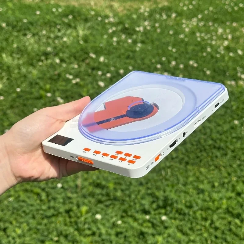 2026 New Portable CD Player, Outdoor Walkman, English Learning Repeater, Album Music Player