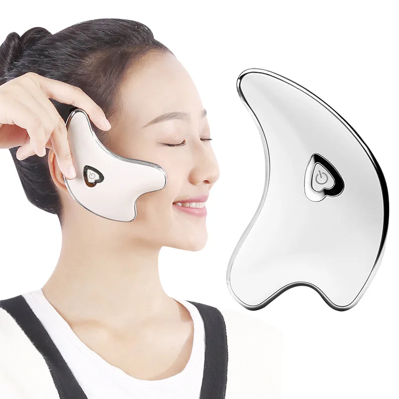 Home use electric gua sha tool high frequency facial massage