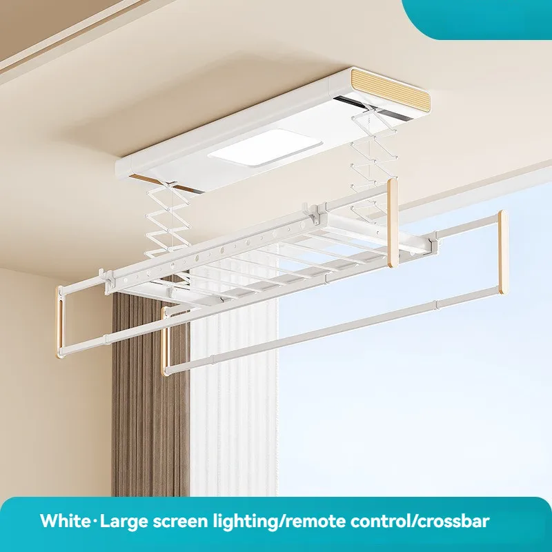 Telescopic Clothes Dryer Electric Clothes Hanger Intelligent Remote Control Lifting Household Clothes Dryer Balcony Four Pole