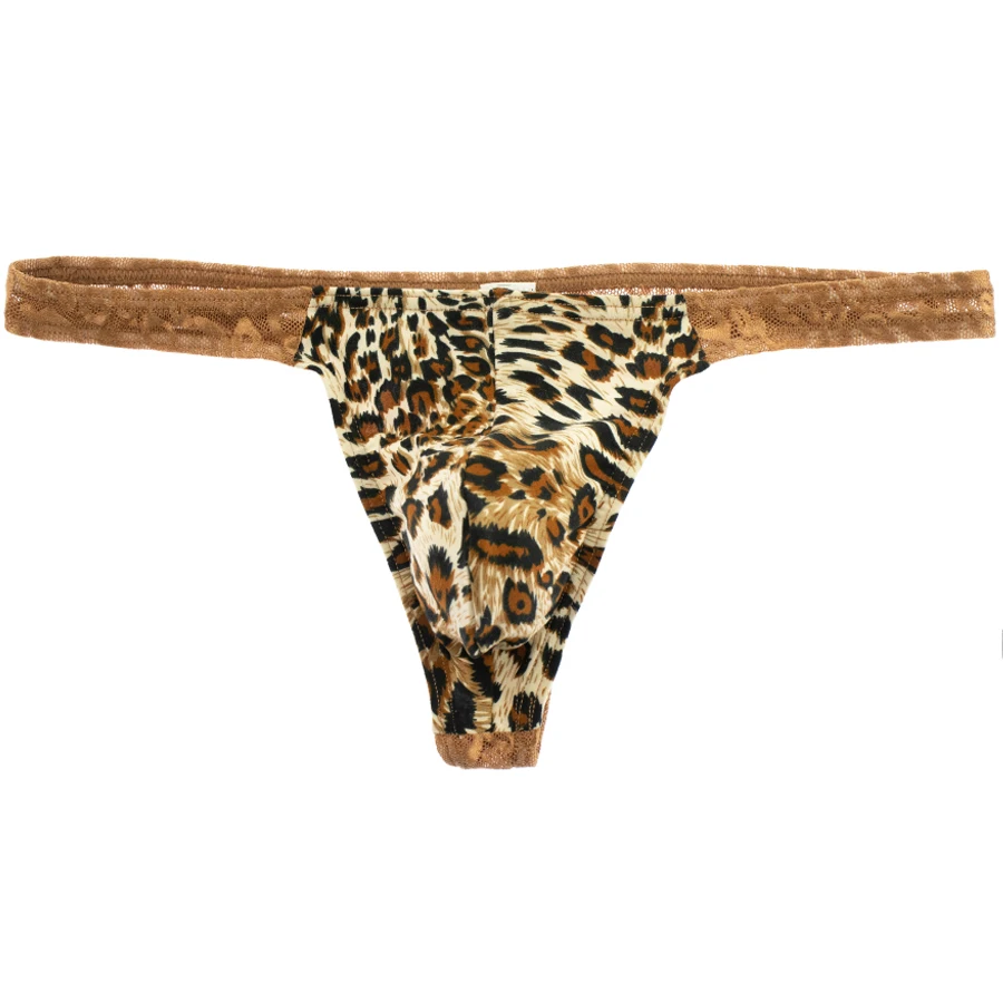 

Sexy Underwear Men Thong T-back Underwear Lingerie Tanga Hombre Bikini Underpants big Pouch Panties K-08