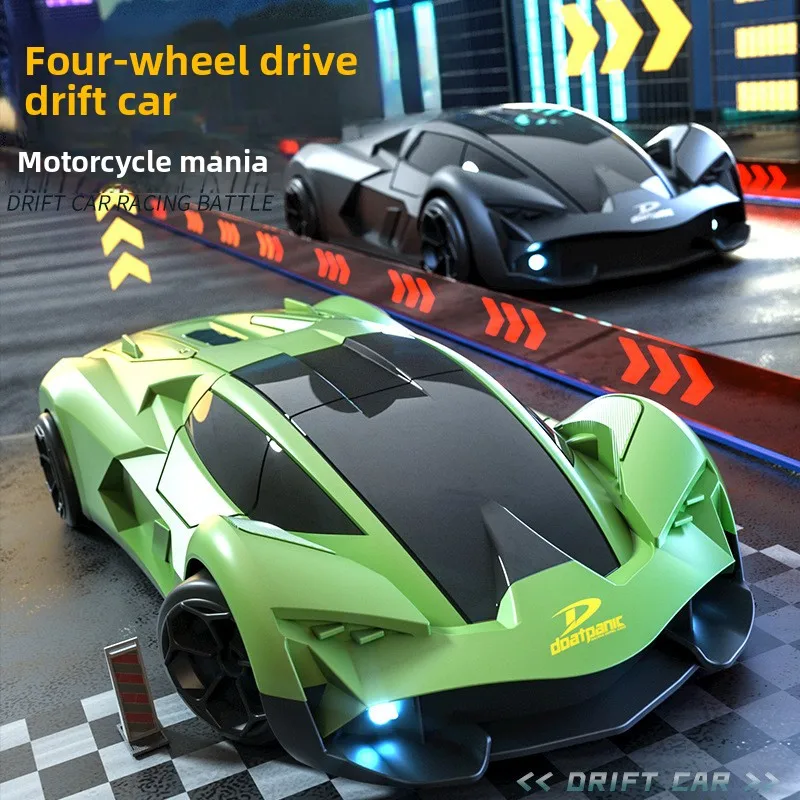 Rc Car 4Ch High-Speed Remote Control Drift Racing Car Electric Sportscar Toy Vehicle Model Toys for Boys Kids Birthday Gift