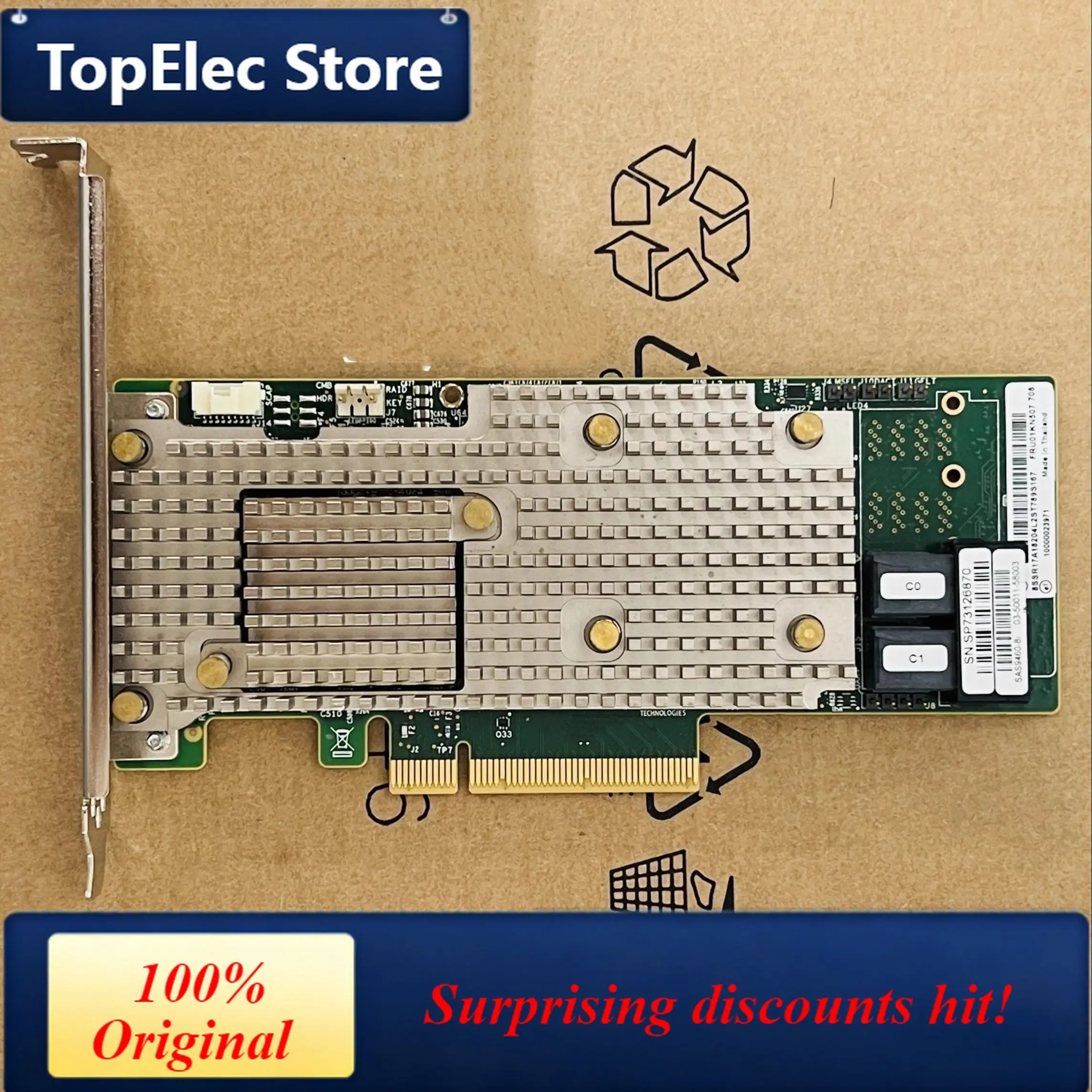 TopElec 930-8i 2GB  12Gbps SATA SAS RAID Controller=9460-8i