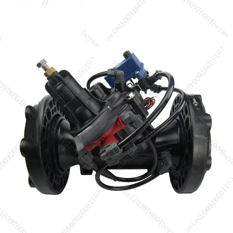 6-Inch electric plastic irrigation pressure relief solenoid valve for garden and agricultural watering