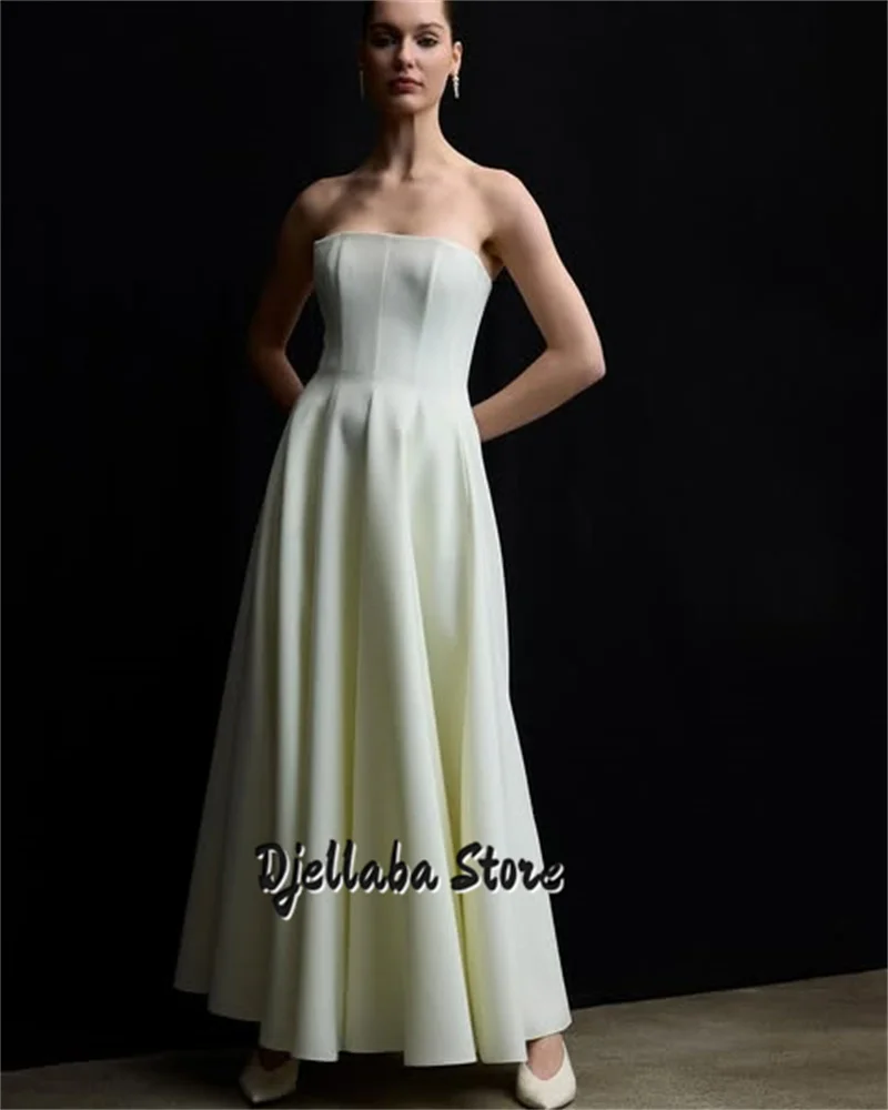 Nouveautés dentelle dubaï a-ligne robes de soirée de luxe 2025 fendu bretelles robes de bal robe d'invité de mariage personnalisé