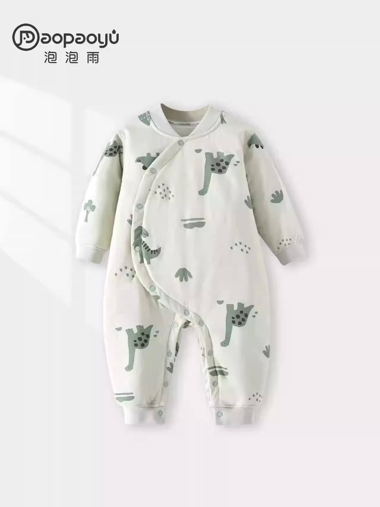 

Baby Jumpsuit Quilted 40G Autumn and Winter New Warm Going out Rompers Home Romper Baby Clothes
