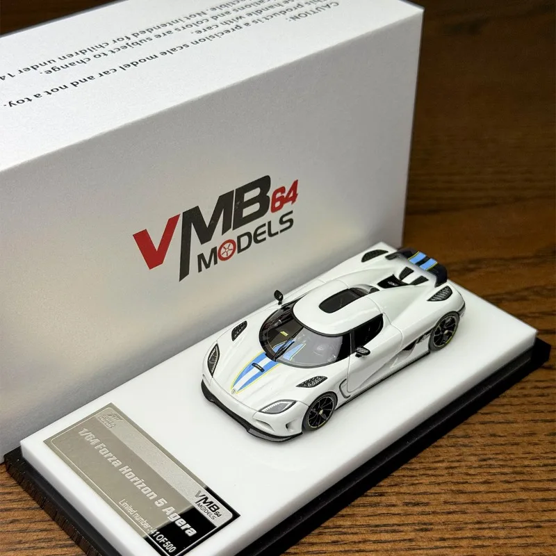1:64 Agera Forza Horizon 5 Limited Edition Resin Miniature Scale Model for Adults, Decorative Piece for Boys, Children's Gifts