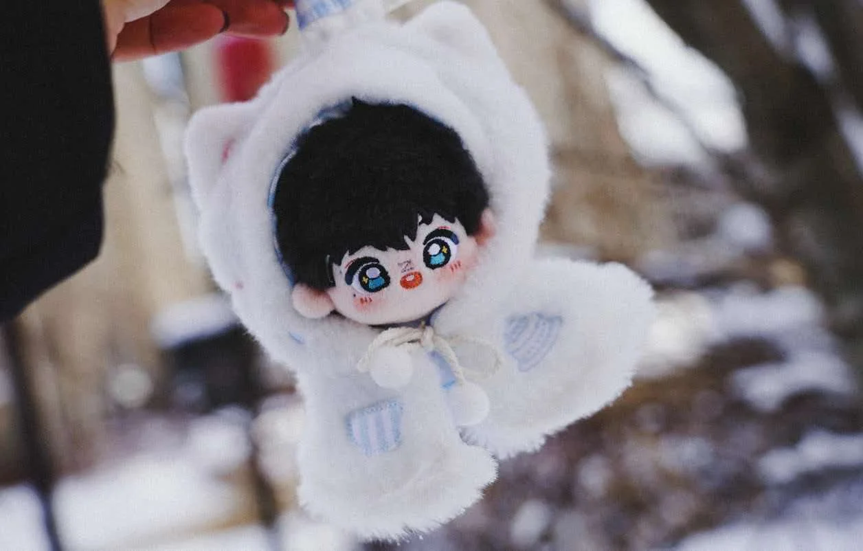Only Clothing Canopy 10cm Baby Clothes Cake Small Cloak Cotton Doll Changing Clothes Holiday Surprise Gift For Friends