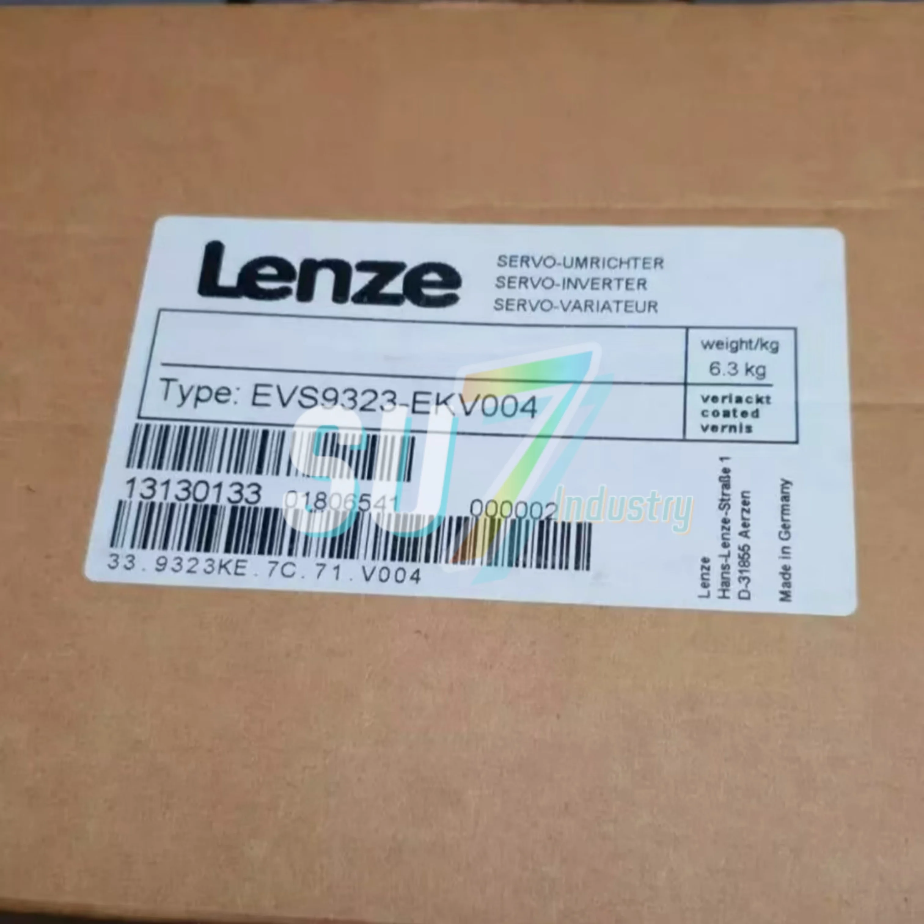 

Servo driver New In Box EVS9323-EKV004 EVS9323-EI EVS9323-EIV907 EVS9323-ET EVS9323-ETV004 EVF9323-CVV003 EVF9323-EVV100