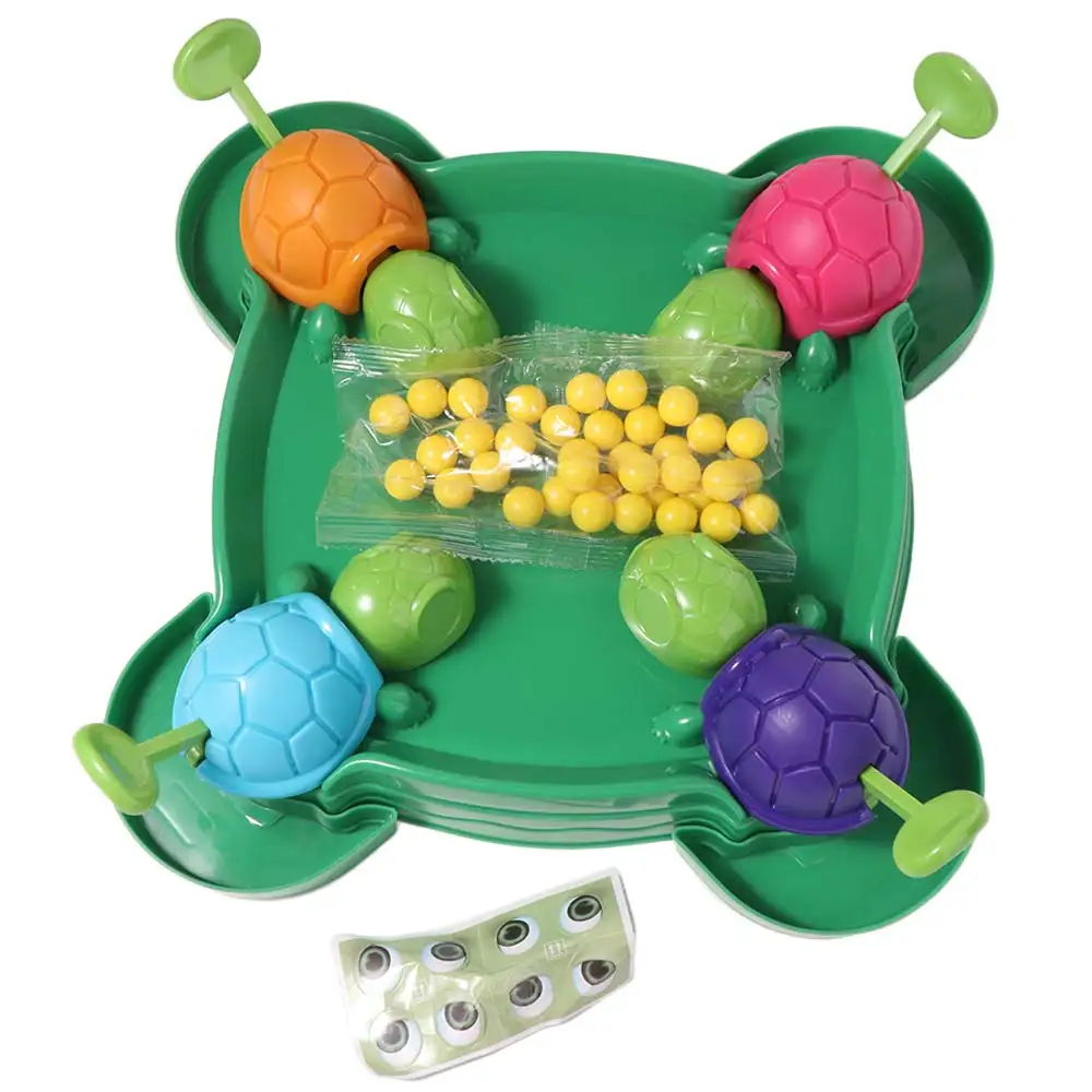 

Tabletop Game Turtles Eat Beans Board Game Learning Portable Hungry Turtle Board Game Funny Multiplayer Puzzle Game Interactive