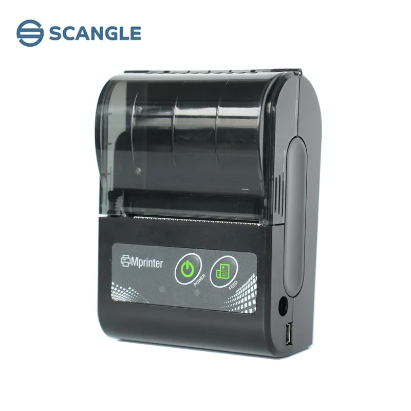 Scangle cheap mini portable thermal receipt printer for billing machine