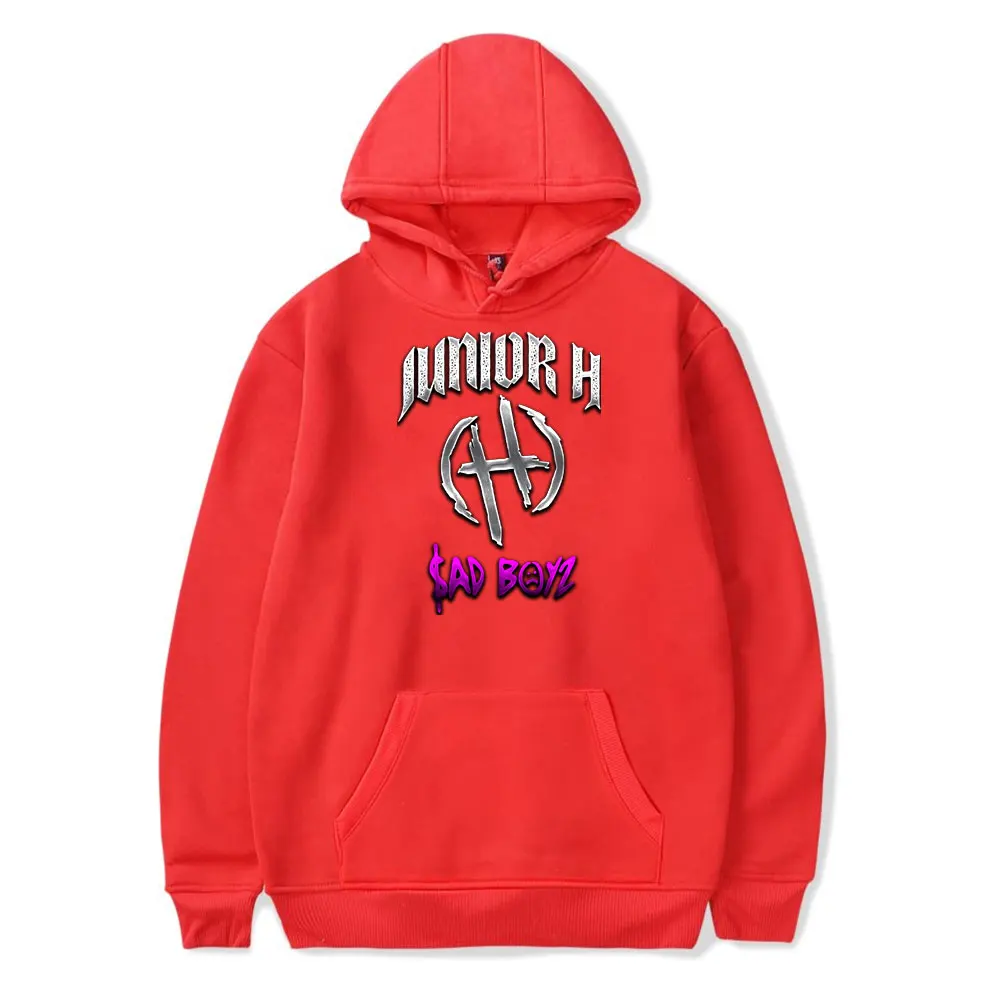 Junior H Hoodies Bedrukt Novely Grafische Muziekfans Hoodies Sweatshirts Met Lange Mouwen Hoodies Unisex Sweatshirt