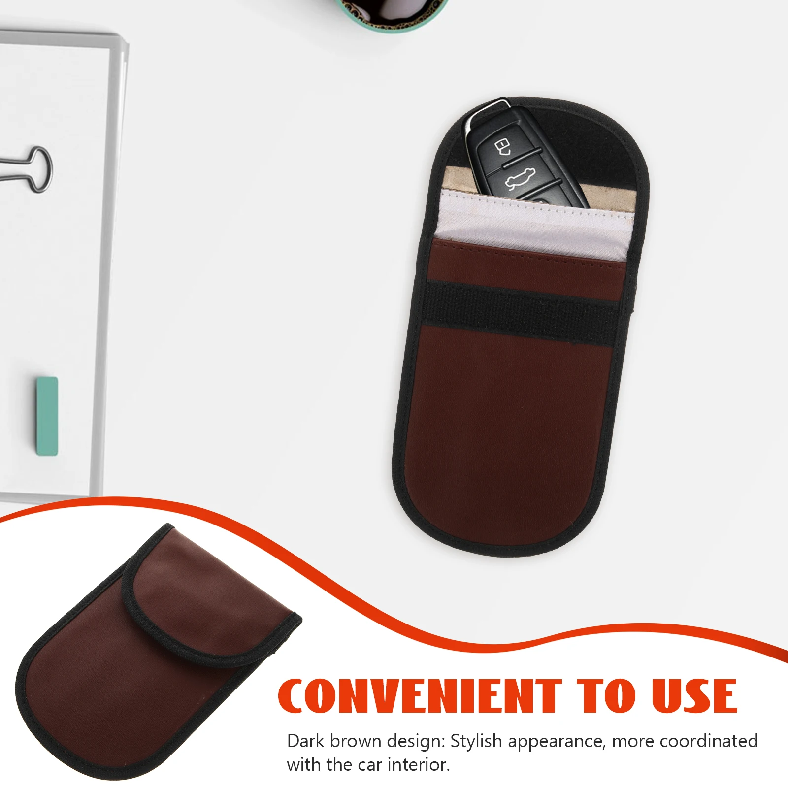 

Pouch Small Case For Car Keys Portable Holder Protective Sleeve Fob Holder Car Key Cover Key Protector Pouch