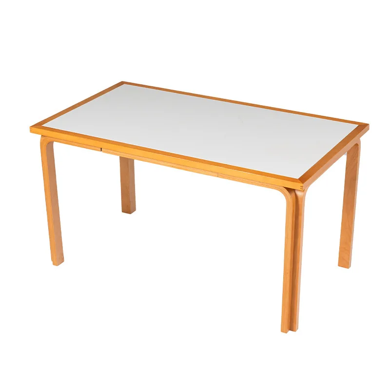 

dining table Household living room Small apartment Modern simple dining room Table and chair combination Rectangle to eat