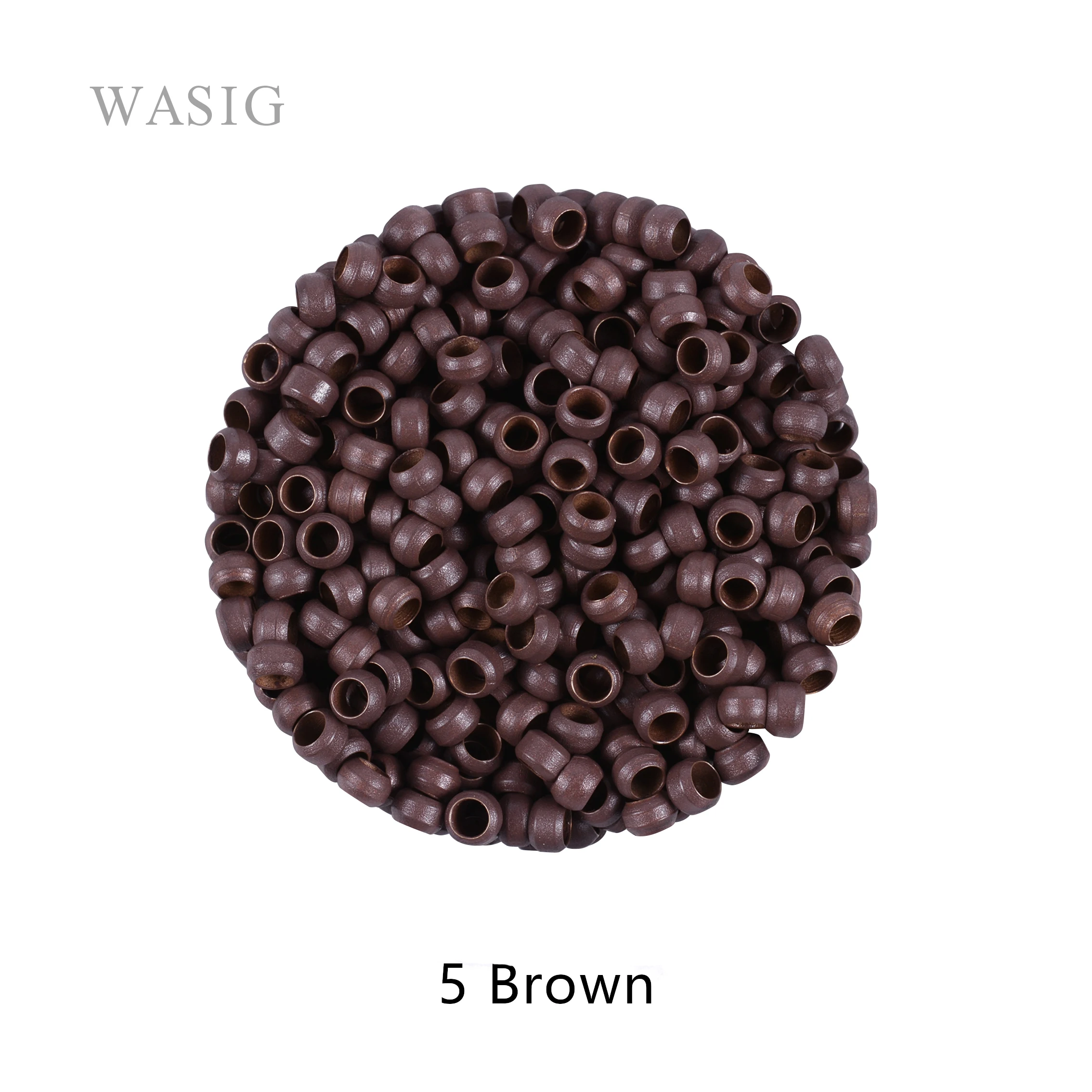 1000 Pcs 2.5mm Micro Rings for Hair Extensions Links/Beads without Silicone lined 7 Colors Optional Hair Extension Tools