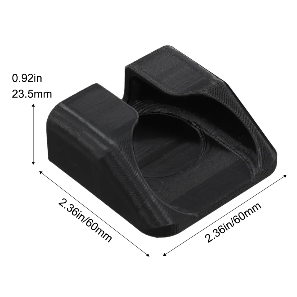 FOR For wahoo and FOR For speedplay Clipless Pedal Adapter Supports Flat Pedal Riding 60x60x23.5mm Black Plastic