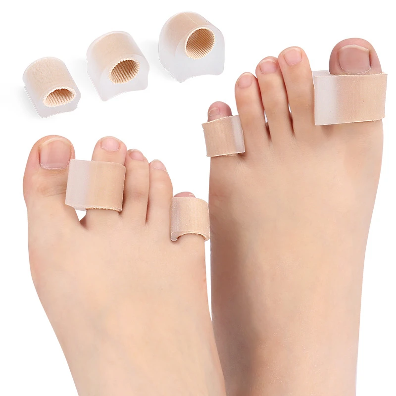 7Pairs Gel Hallux Valgus Silicone Toe Splitter Foot Care Tool Separator Bunion Spreader Thumb Correctior Straightener Orthotics