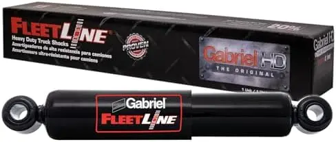 

Gabriel 85000 Fleetline Rear Shock for Hendrickson Intraax/Vantraax Trailers - Replaces A-20002, B-23013 (1 Pack)