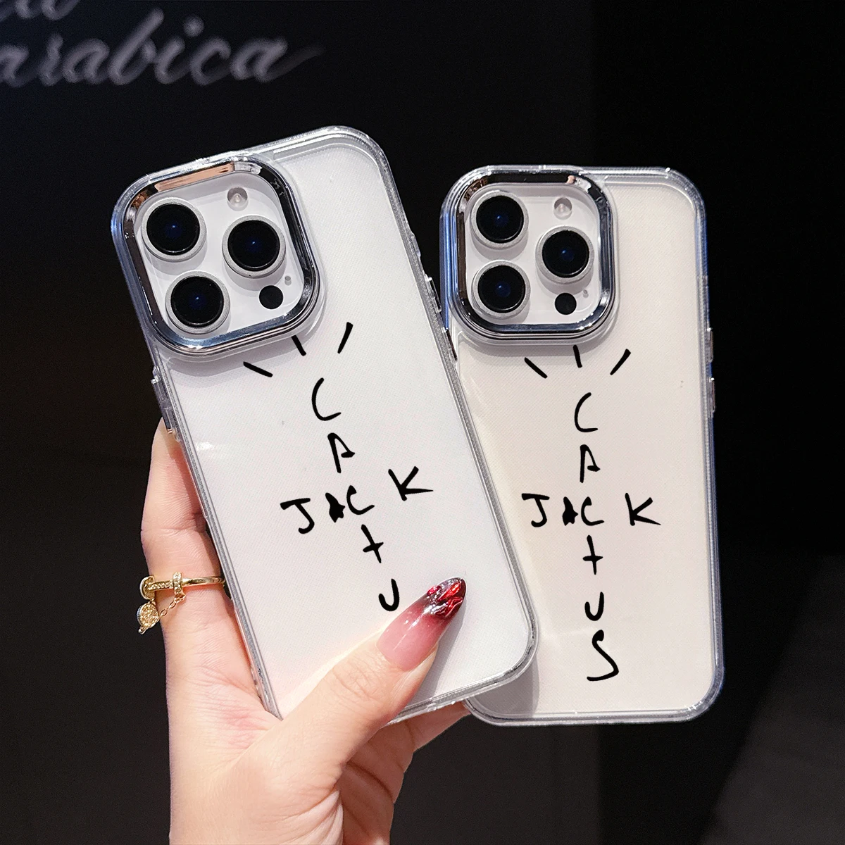 Чехол для телефона Jackboys Travis Scott Words Luxury для iPhone 17 Air 16 15 14 11 Pro Max 16 15 Plus X Xs 8 7, мягкий защитный чехол