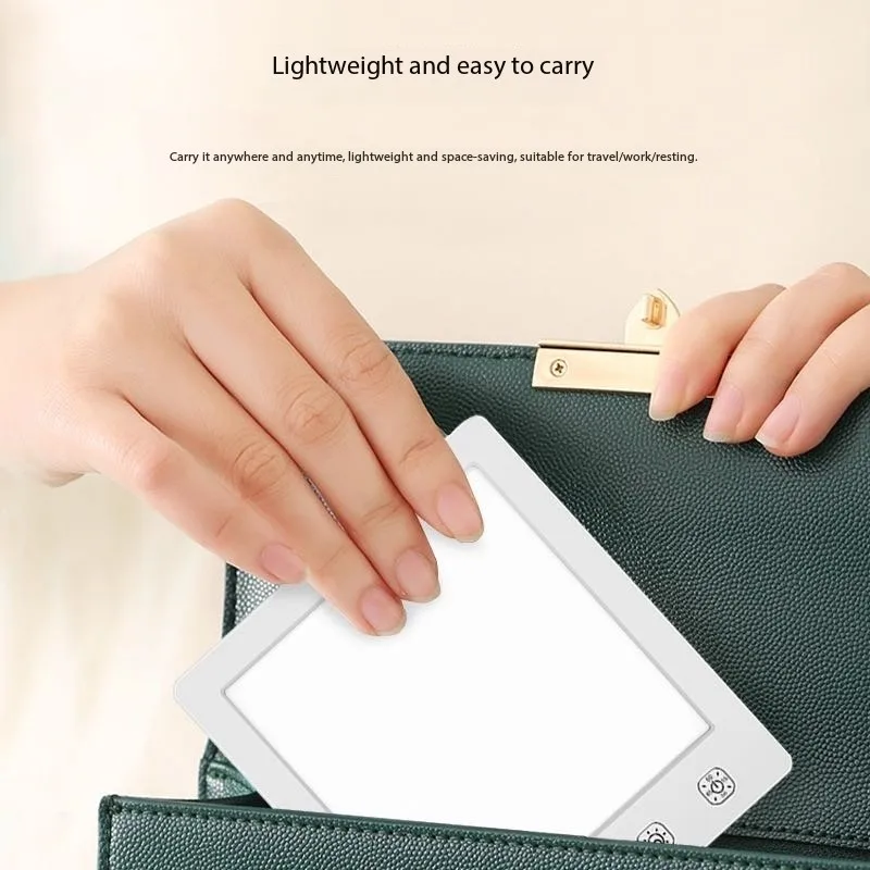 المحمولة التحكم باللمس LED مصباح لوح الذكية توقيت تعديل العلاج الطبيعي العاطفي مصباح 10000 لوكس ضوء مصباح علاج SAD #4