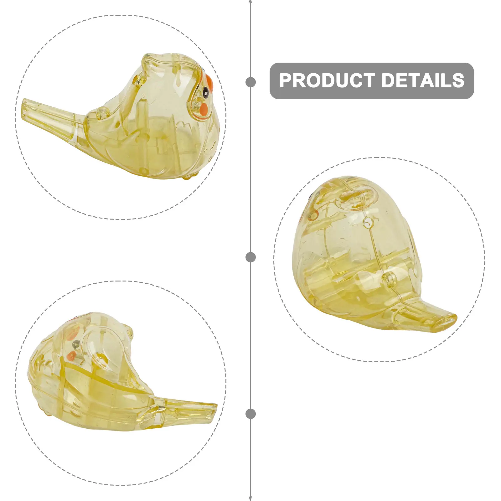 Funny Bird Toy 8.5*5.5*5cm Bird Water Whistle Innovative Sound Maker Lovely Vibe Superior Durability Versatile Whistle For Kids