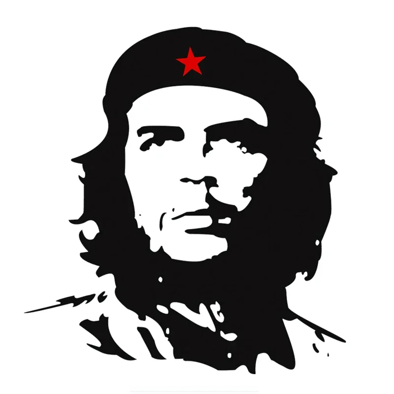 

Автомобильные наклейки Che Guevara, 18*13 см, виниловые наклейки KK, наклейки на бампер