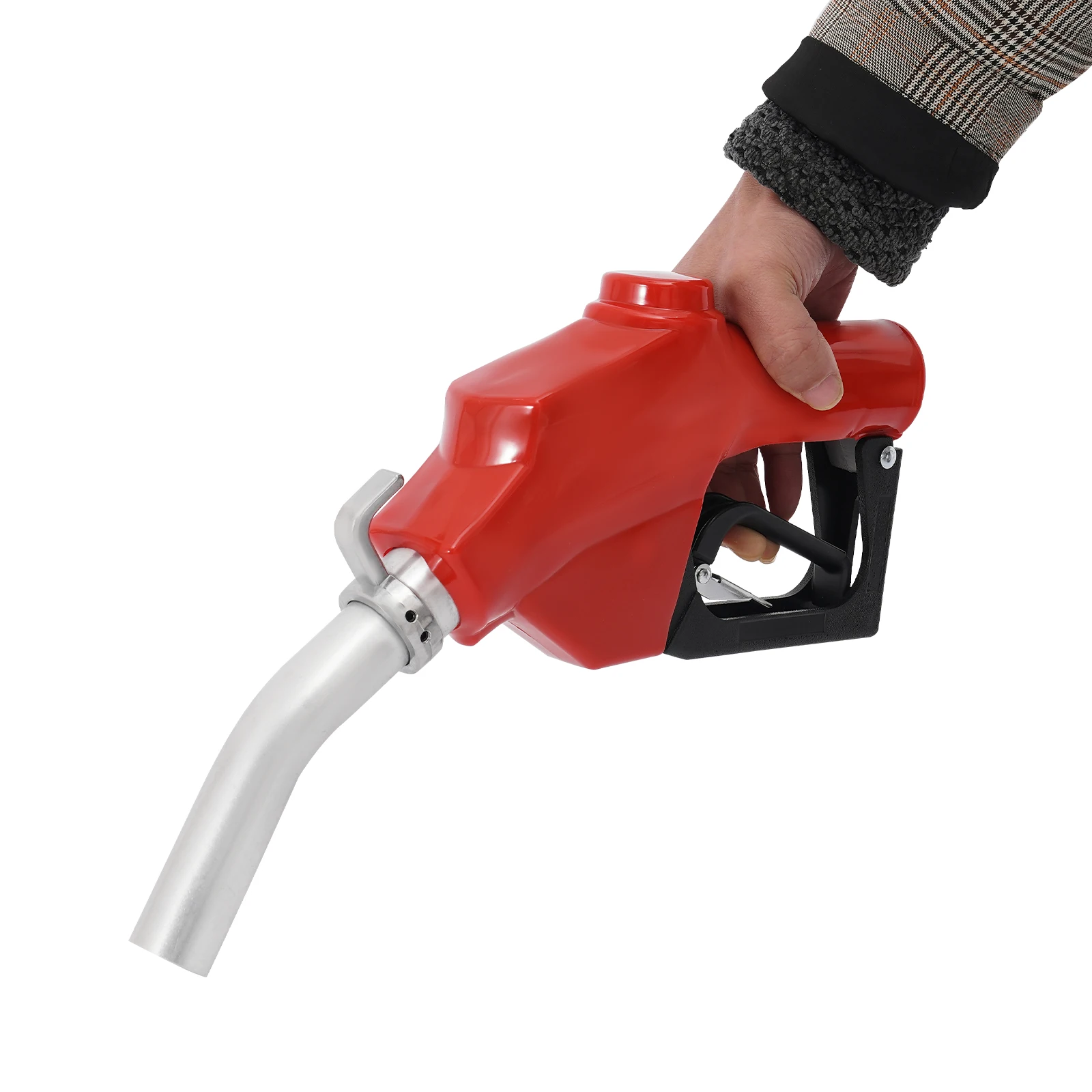 Automatic Fuel Nozzle 25.96 Gal/min, 1 Inch Auto Shut-Off Fueling Nozzle with 3-Speed Flow for Gas Station