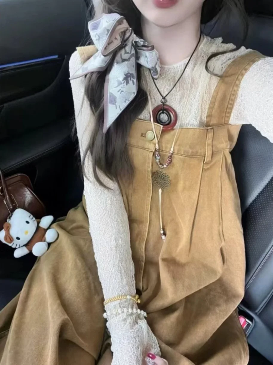 

Женские джинсовые комбинезоны с высокой талией и широкими штанинами, весна-лето, новый дизайн, свободные, прямого кроя, облегающие, цельные брюки