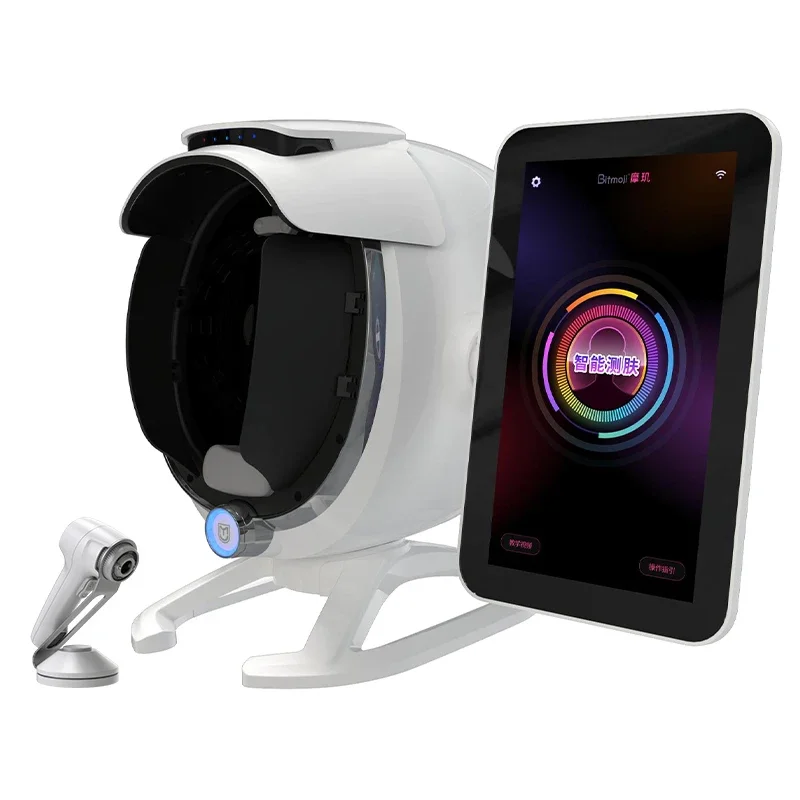 Multispectrale scanner 3D AI Huidanalysator Huidprobleemdiagnose Gezichtsvochtaanalyse Professioneel schoonheidssalonapparaat