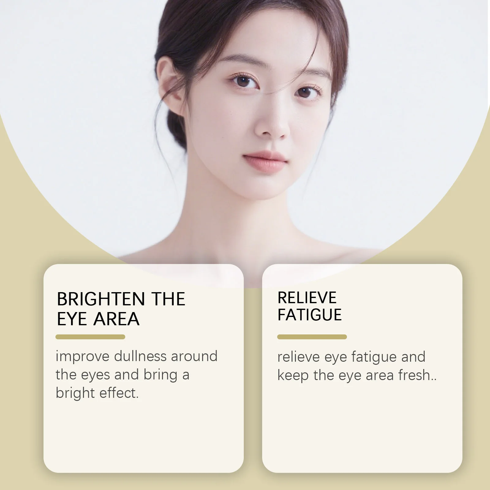 Retinol moisturizing eye cream gently and gently massage the eye area, nourish the skin, fade eye lines, moisturize and brighten