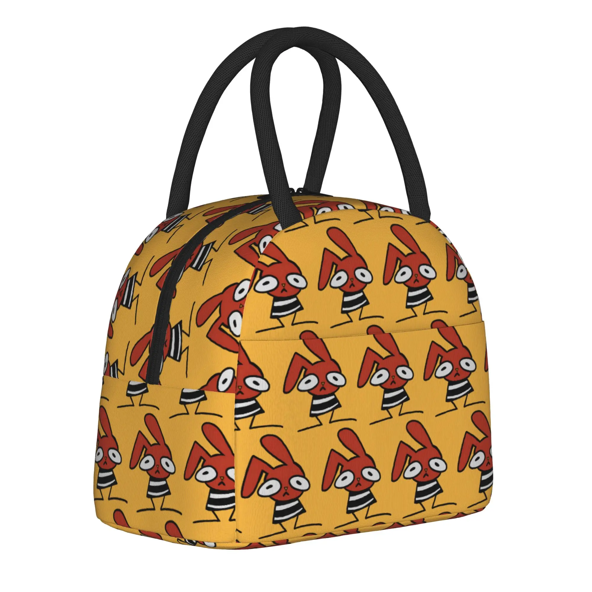 Cute Bodoque 31 Minutos Insulated Lunch Bags Cooler Bag Reusable,Lunch Container  Leakproof Tote Lunch Box Office  Travel