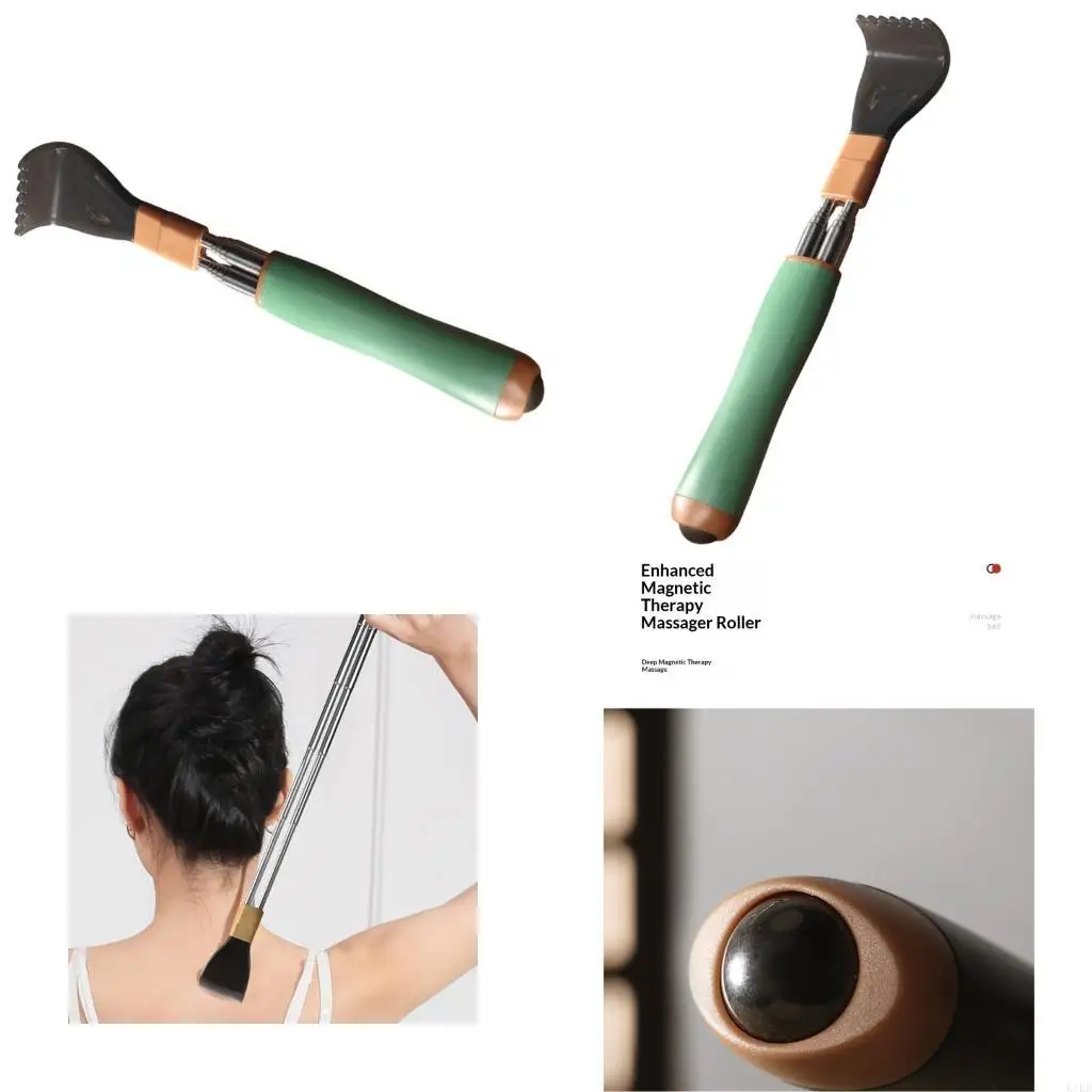 

Складное телескопическое средство от зуда спины с функцией массажа и материалом из нержавеющей стали