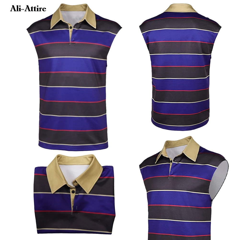 2025 TV ST 5 مايك ويلر الأرجواني سترة ملابس الرجال هالوين كرنفال حفلة تمويه للذكور هالوين كرنفال الزي الدعاوى