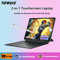 Ninkear T40 Laptop TouchScreen 2 in 1 Tablet Intel N100 14 Inch FHD 16GB DDR5+512GB SSD Wifi 6 RGB Backlit Keyboard With Stylus