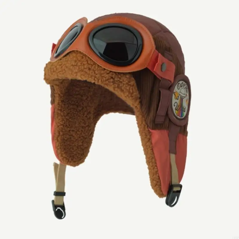 195E قبعة عصرية ناعمة محمولة للأطفال، قبعة نسائية فاخرة متعددة الاستخدامات للمعسكرين والمتزلجين #5