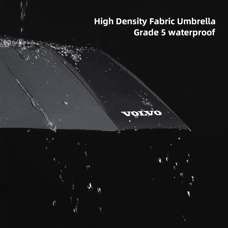شعار السيارة التلقائي مظلة قابلة للطي المضادة للأشعة فوق البنفسجية المظلات لفولفو XC90 V90 V60 XC60 V40 S80 S60 S90 C40 XC40 V70 XC70 C30 C70 EX90 #4