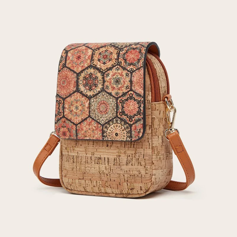 

Винтажные сумки через плечо для женщин, сумка через плечо в этническом стиле, многофункциональный кошелек в стиле ретро для мобильного телефона с нулевым кошельком и карманом для монет